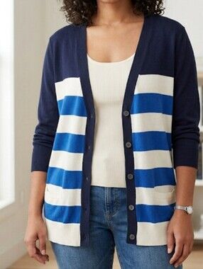 🦋3/$30 Gap striped cardigan